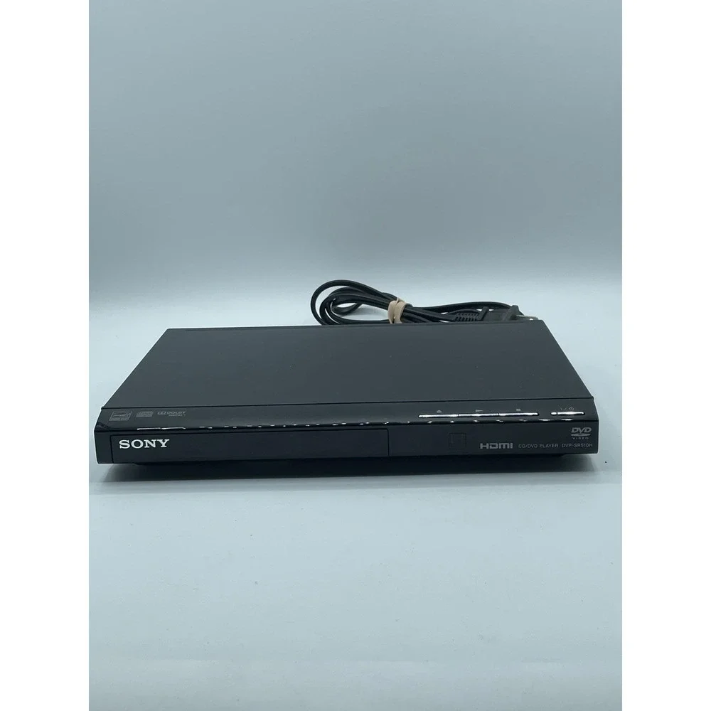 Sony DVP-SR510H DVD Player 1080p Upscaling HDMI CD Player w/ Remote Tested/Works